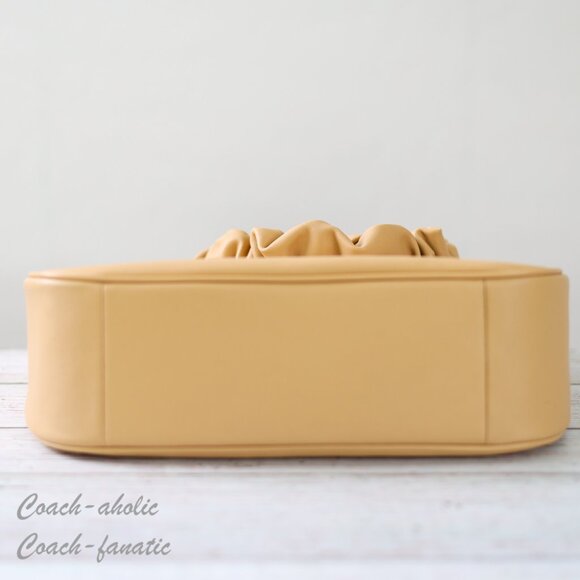 NWT Coach CU126 Teri Hobo Bag Leather Shoulder Bag in Tan - Picture 10 of 12